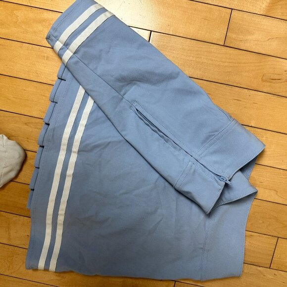 NWT H&M DIVIDED Light Blue Cheer Game Day Tailgate Collegiate Skirt Size 2 - Picture 8 of 8